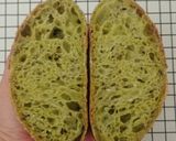 Foto langkah ke 26 dari resep Wijen Hitam Putih Pandan Sourdough Bread (Open Bake Method).