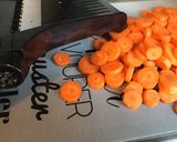 Une image de l'étape 3 de Bœuf aux poireaux, carottes et tomates (au bouillon de butternut).