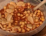 A picture of step 3 of Hawaiian Beans.