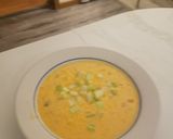 A picture of step 7 of Crockpot Buffalo Chicken Soup.