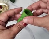 A picture of step 7 of Homemade paan in different style.