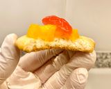 Foto del paso 15 de la receta: Pastel de almendras (Almond and peach cake in syrup)