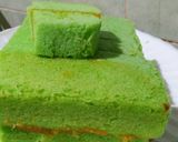 Foto langkah ke 8 dari resep Bolu Chiffon Pandan Kukus Isi Selai Nanas😋.