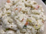 Cheesy white sauce pasta