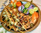 A picture of step 4 of Chicken Seekh Kabab.