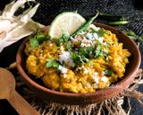 A picture of step 5 of Bhutte Ka Kees (Street Food from Indore).
