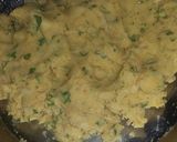 A picture of step 4 of Aloo kay kabab.
