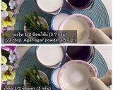 รูปขั้นตอนการทำที่ 1 ของ วุ้นกะทิอัญชัน