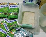Foto langkah ke 1 dari resep Pancake matcha eggless.
