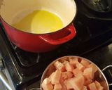 A picture of step 1 of Chicken Fajita Pasta.