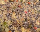 Foto del paso 8 de la receta: Tortilla de patata con morcilla y pimientos