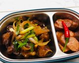 Hình bước làm 1 của món Cơm văn phòng 01