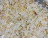 A picture of step 3 of Casata poha.