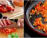 A picture of step 2 of Shakshuka.