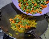 A picture of step 3 of French beans curry.