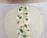 Feuilleté aubergine mozza étape de la recette 2 photo