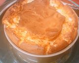 A picture of step 18 of Healthy Yoghurt Baked Cheesecake (low calories & low carb) witho.