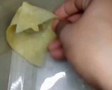 A picture of step 5 of Chicken Wonton🥟.