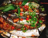 Hình bước làm 4 của món Cá Nục Kho Tóp Mỡ