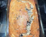 A picture of step 4 of Oreo banana bread.
