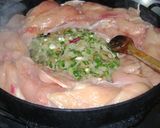 Foto del paso 4 de la receta: Supremas de pollo con verdeo al disco