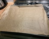 Une image de l'étape 6 de Frites de potimarron au miel et épices.