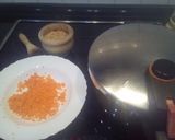 Foto del paso 1 de la receta Ensalada de patata y zanahoria con salsa de nueces