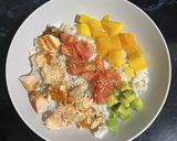 Foto del paso 7 de la receta: Poké bowl de salmón y mango
