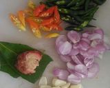 Foto langkah ke 2 dari resep Oseng Cumi Asin.
