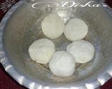 A picture of step 11 of Raw Mango Flavoured Rasgulla.