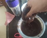 A picture of step 2 of Double Chocolate Truffle Cake.
