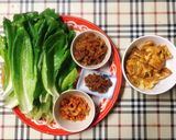 รูปขั้นตอนการทำที่ 2 ของ เมี่ยงไข่ปลาร้าสับ