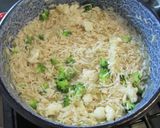 Zöldséges rizs 🍚 brokkolival 🥦, karfiollal 🌸 és vöröshagymával 🧅 recept fázis 5 fotója
