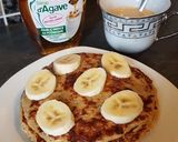 Une image de l'étape 4 de Pancakes au flocons d'avoine et à la banane.