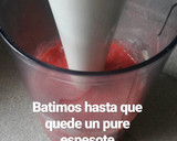 Foto del paso 6 de la receta: Batido de fresas y plátano