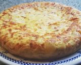 Foto del paso 9 de la receta "Mozzatruita" o tortilla cremosa de Patatas, Cebolla y Mozzarella