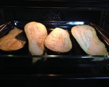 Foto del paso 4 de la receta: Berenjena rellena con bechamel de calabacín