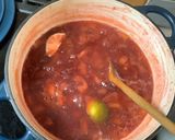 A picture of step 2 of Yummy Plum Jam.