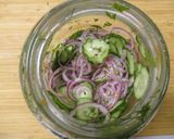 Cukormentes 🚫🍬 Gyors ⏱️ Savanyított Uborkasaláta 🥒 recept fázis 3 fotója