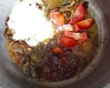 A picture of step 5 of Chana pulao.