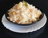 A picture of step 3 of Channa - Aloo Pulao.