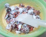 Édesanyám kevert cseresznyés pitéje recept fázis 2 fotója