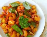 Foto langkah ke 3 dari resep Sambal Goreng Kentang Udang(#pr_masakankentang).