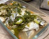 Foto langkah ke 6 dari resep Steam Bawal Putih anti amis.