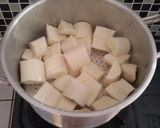 Foto langkah ke 1 dari resep Singkong Thailand fla susu.