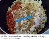 A picture of step 5 of Macaroni Chaat.
