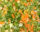 Foto langkah ke 1 dari resep Bola2 sayur kenyal enak🧡🥕🥬🥦.