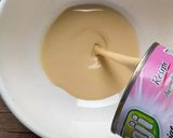 Gambar langkah 3 resipi Buko Creamy Manggo.