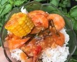 Foto langkah ke 5 dari resep Udang pedas asam manis.