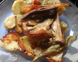 Foto del paso 5 de la receta: Pollo al horno con vegetales